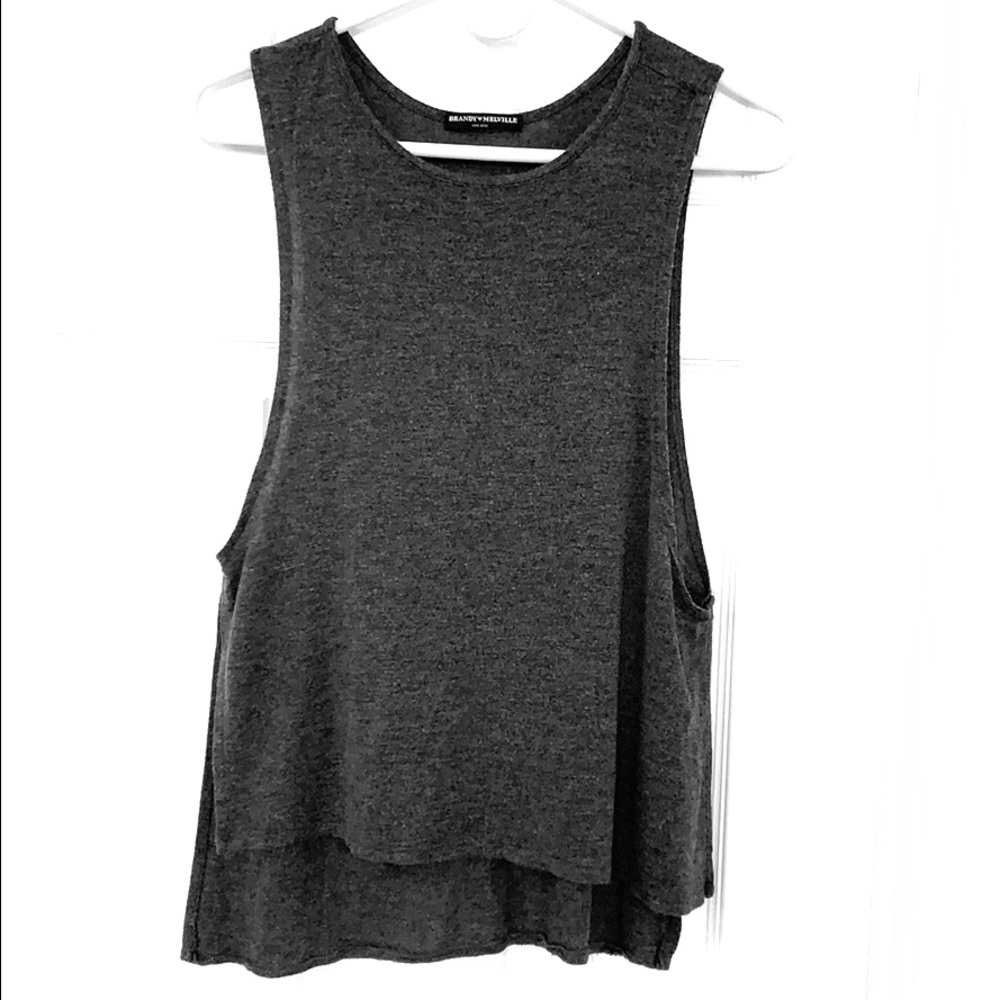 Brandy Melville cut out side shirt